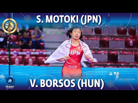 Sakura Motoki (JPN) vs Viktoria Borsos (HUN) - Final // U20 World Championships 2022