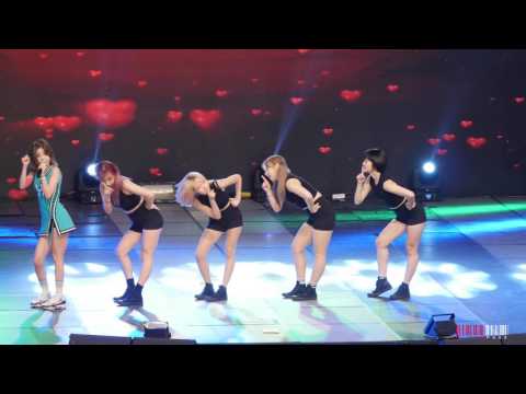 [4k/직캠/FANCAM] 20160804 혜이니 ( HEYNE ) 연애세포 @ 철원위문열차 by Sleeppage