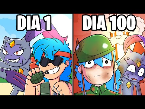 SOBREVIVI 100 DIAS NO CAOS POKÉMON DO MINECRAFT - O FILME