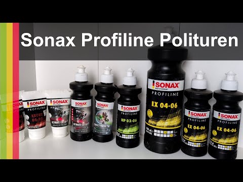 Sonax Profiline Polishes | My Recommendations and Experiences | Ultimate Cut EX 0406 Perfect Finish