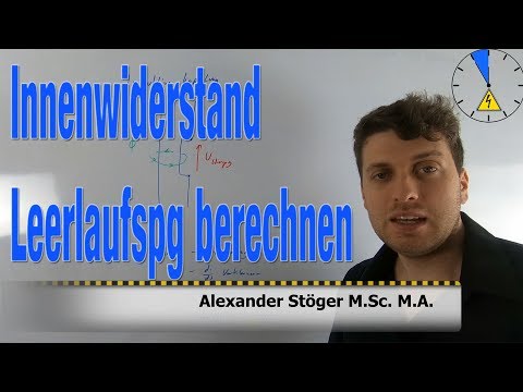 Innenwiderstand + Leerlaufspannung berechnen