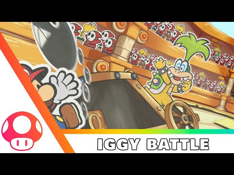 Iggy Battle - Cover with Lyrics | Paper Mario: Colour Splash