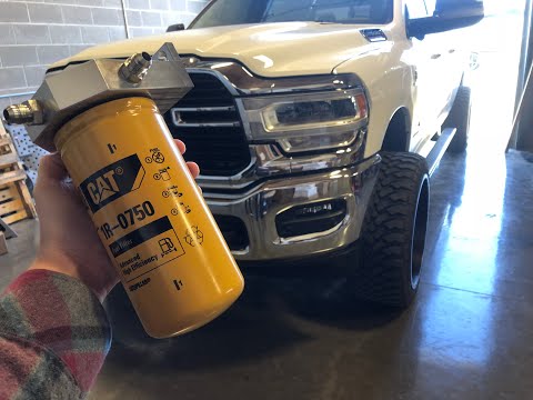 CAT FUEL FILTERS ON 2019 5TH GEN 6.7 CUMMINS, Full Install