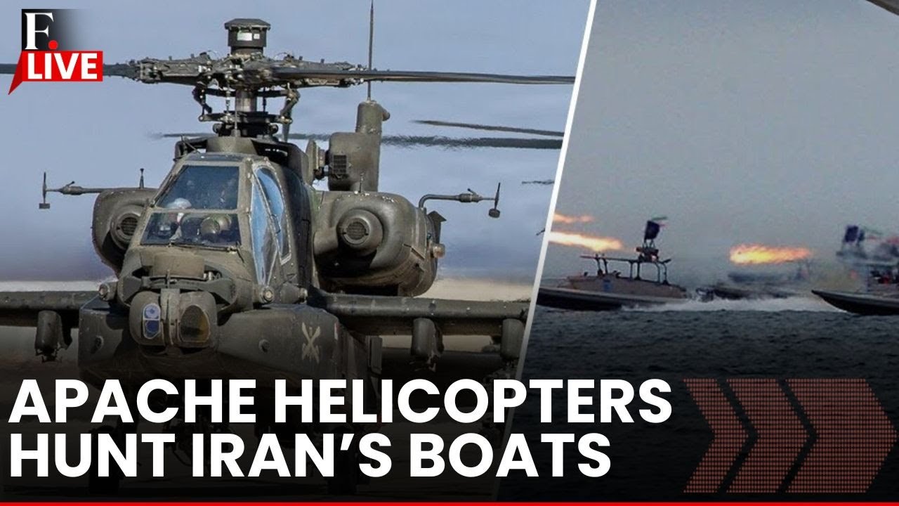 LIVE | Apache Helicopters: America’s New Weapon In Hormuz Strait to Fight Iran
