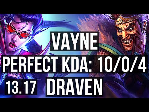 VAYNE & Blitzcrank vs DRAVEN & Karma (ADC) | 10/0/4, 1.9M mastery | NA Grandmaster | 13.17