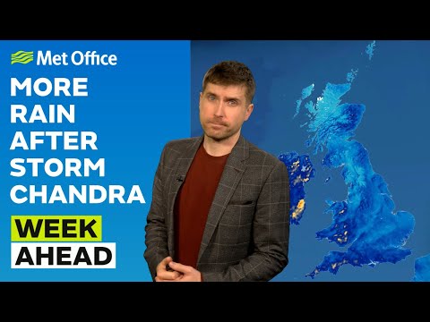 Week Ahead 26/01/2026 – An unsettled week – Met Office weather forecast UK