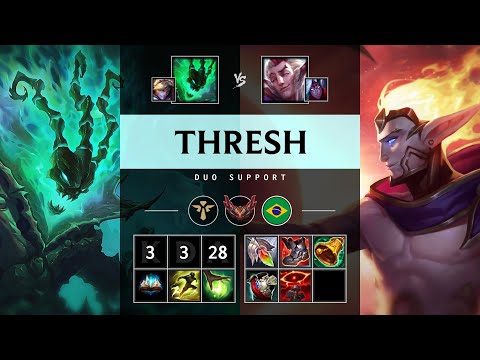 Thresh Support vs Rakan - BR Grandmaster Patch 25.18