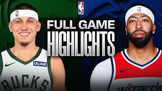 Anthony Davis - Washington Wizards - Milwaukee Bucks
