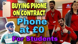 Buying Phone on Contract in UK | Credit Score for International Student | Best Sim Card in England ?