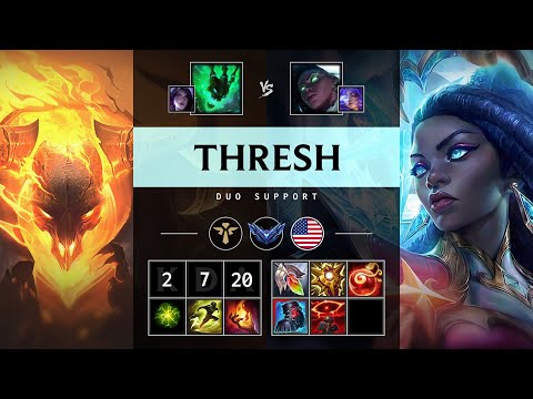 Thresh Support vs Senna - NA Diamond Patch 25.21