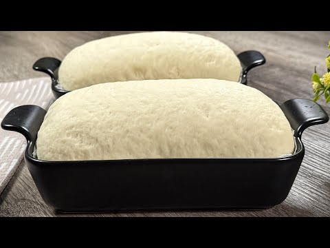 Niesamowite rezultat❗️Zupełnie unikalna metoda wypieku niesamowicie pysznego chleba👌Bez wyrabiania/