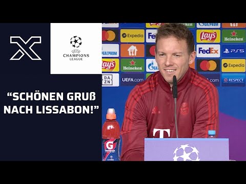 Schönen Gruß nach Lissabon! Bayern mit B-Elf gegen Barca? Nagelsmann macht Benfica Mut