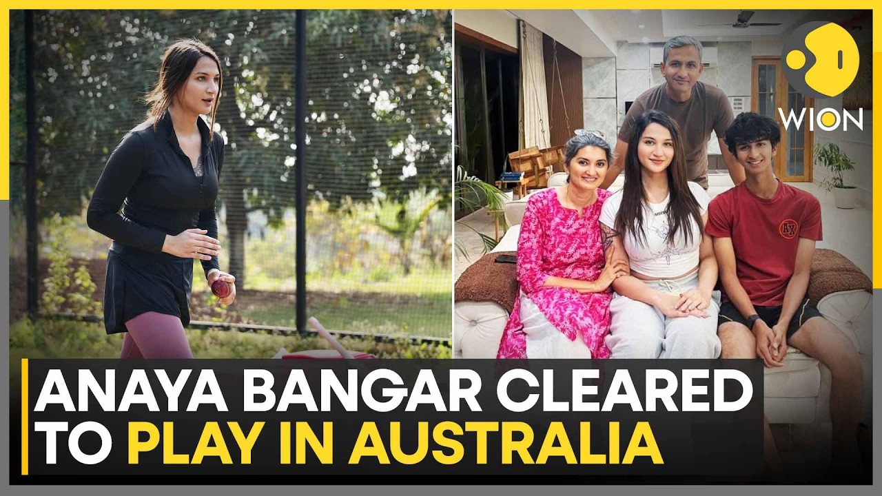 Anaya Bangar Cleared to Play Community Cricket in Australia | WION Sports