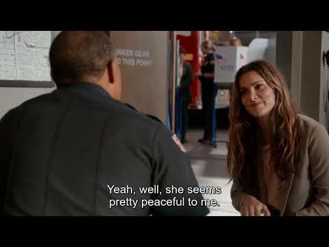 Carina talking to Warren about Maya - Station 19 S6E17 | Carina & Maya