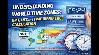 Understanding World Time Zones: GMT, UTC and Time Difference Calculation