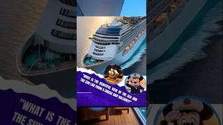View from the balcony. #cruiseship #balcony #megaship #cruise #ocean #youtubeshort #shortvideo