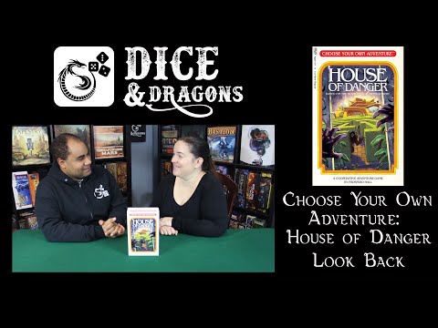 Dice and Dragons - Choose Your Own Adventure House of Danger Look Back