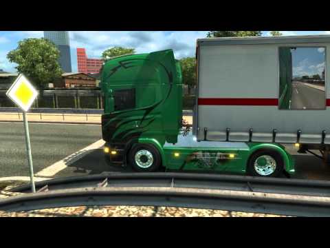 Rob Den Hoed scania ETS2 by LONGLINERV8