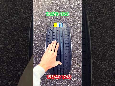 195/40r17 on a 8 wide #tire #tires #tirestretch #tyre #tyrestickers #tyres #wheels #fitment #17x8