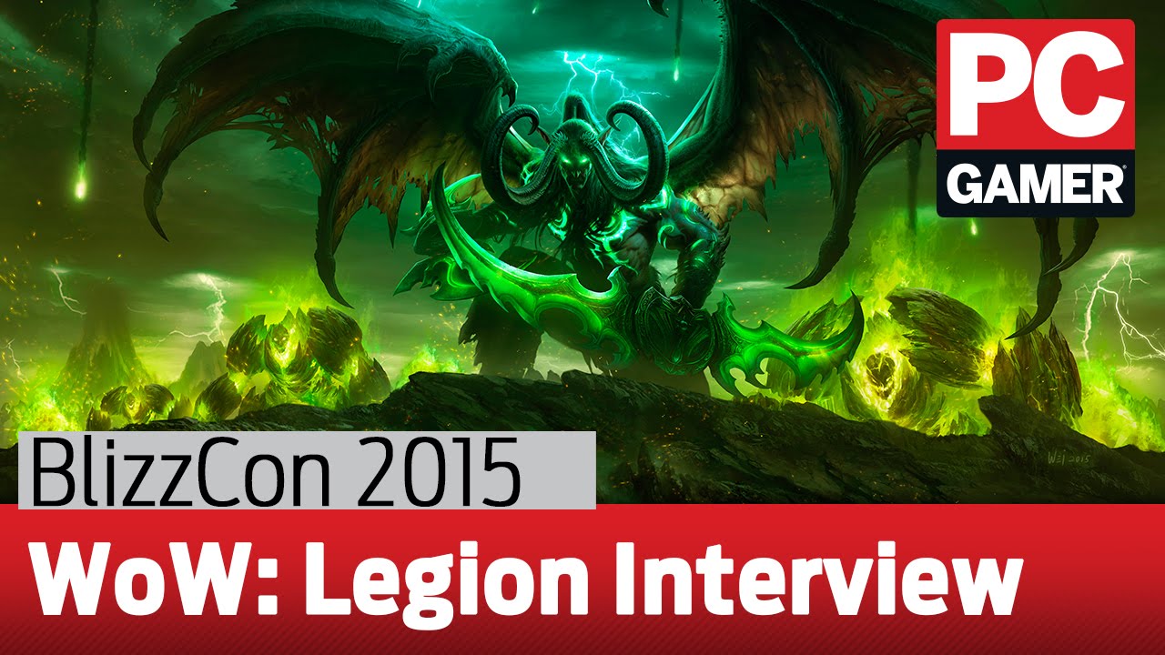 BlizzCon 2015 - WoW: Legion interview with J. Allen Brack. - YouTube