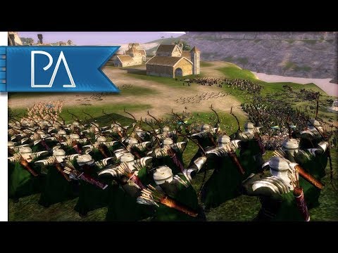 EPIC SIEGE OF RIVENDELL: ELVEN DEFENSE - Third Age Total War Reforged Mod Gameplay