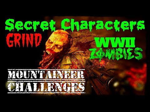 Prologue Wave 25 "Mountaineer Challenges" [EPIC FAIL] | CoD: WW2 Zombies
