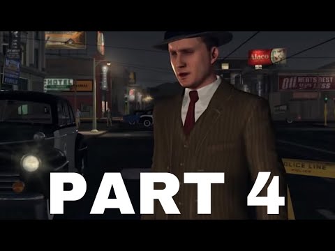 LA Noire Remastered Gameplay Walkthrough Part 4- Hit and Run  (PS5)