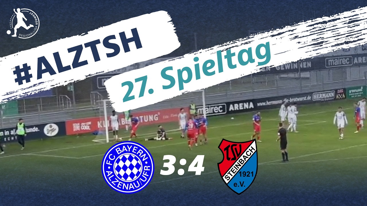 Bayern Alzenau vs TSV Steinbach Haiger Highlights