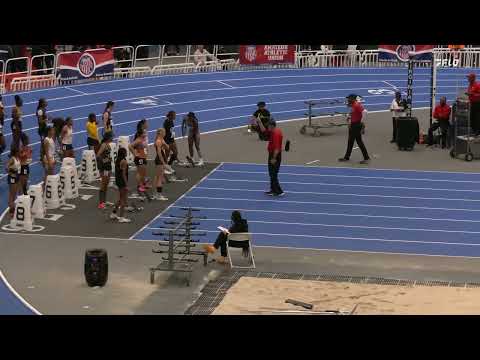 RADL Track Club's Charve Gibson-Youth Girls' 60m Hurdles, Prelims AAU Indoor Nationals 2024
