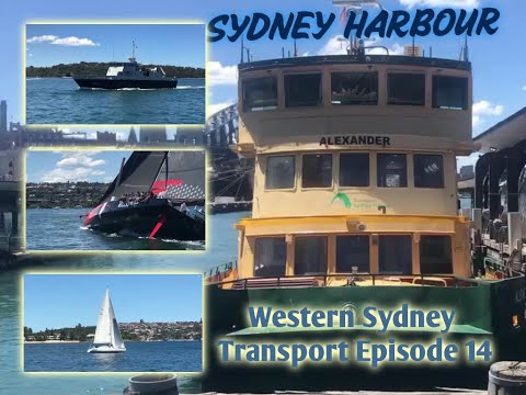 Western Sydney Transport Ep 14: Ferry's & Boats At Circular Quay, Sydney Harbour