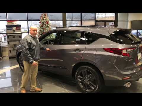 Opening the fuel door 2020 RDX