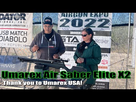 AE22 - Check out the Umarex Air Saber Elite X2 sent to us by Umarex USA