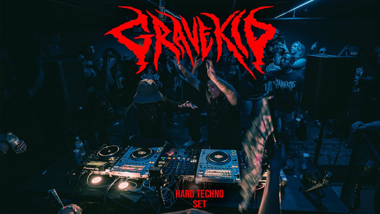 GRAVEKID (JUNKIE KID B2B GRAVEDGR) HARD TECHNO SET 2023