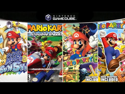 Mario Games for Gamecube