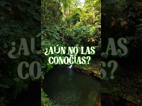 ¿Aún no las conocías?Hoy ya no hay excusa para no venir 🌿 #turismo #cascadas
