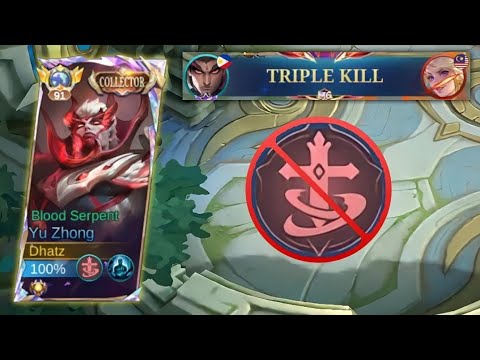 BYE BRAVE SMITE! THIS NEW EMBLEM SET WILL MAKE YU ZHONG SUSTAIN BETTER