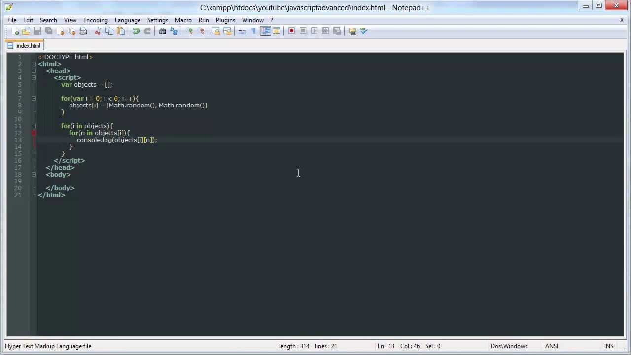 Multidimensional Arrays - JavaScript Advanced Tutorial 4