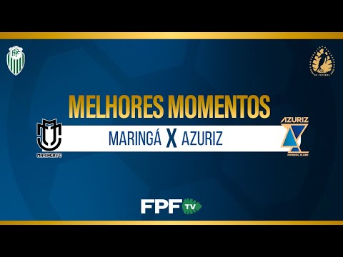 Melhores Momentos | MARINGÁ 0X1 AZURIZ| PARANAENSE 2026 | Rodada 4