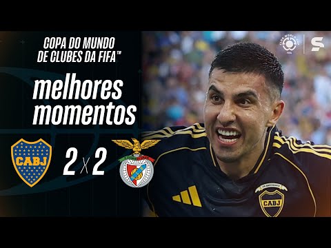 Gols e lances de Boca Juniors x Benfica