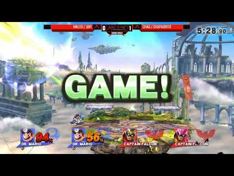 Arcane 2018: MKleo (Dr.Mario) & Javi (Dr.Mario) vs Chag (Falcon) & Chaparrito (Falcon) - Grand Final