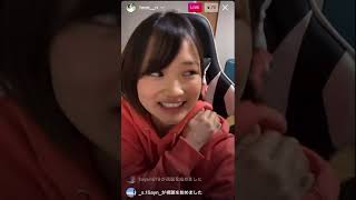 女子陸上！山中日菜美インスタライブ！