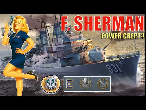 Has the Forrest Sherman Been Power Crept? | World of Warships Review + Gameplay Kraken!