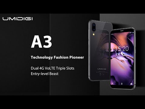 UMIDIGI A3 Unboxing Video Review