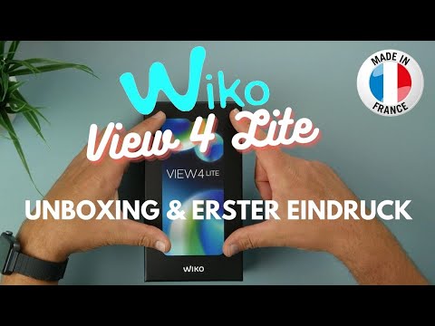 Wiko View 4 Lite I Unboxing & erster Eindruck I Einsteiger Smartphone aus Frankreich I deutsch I 4K