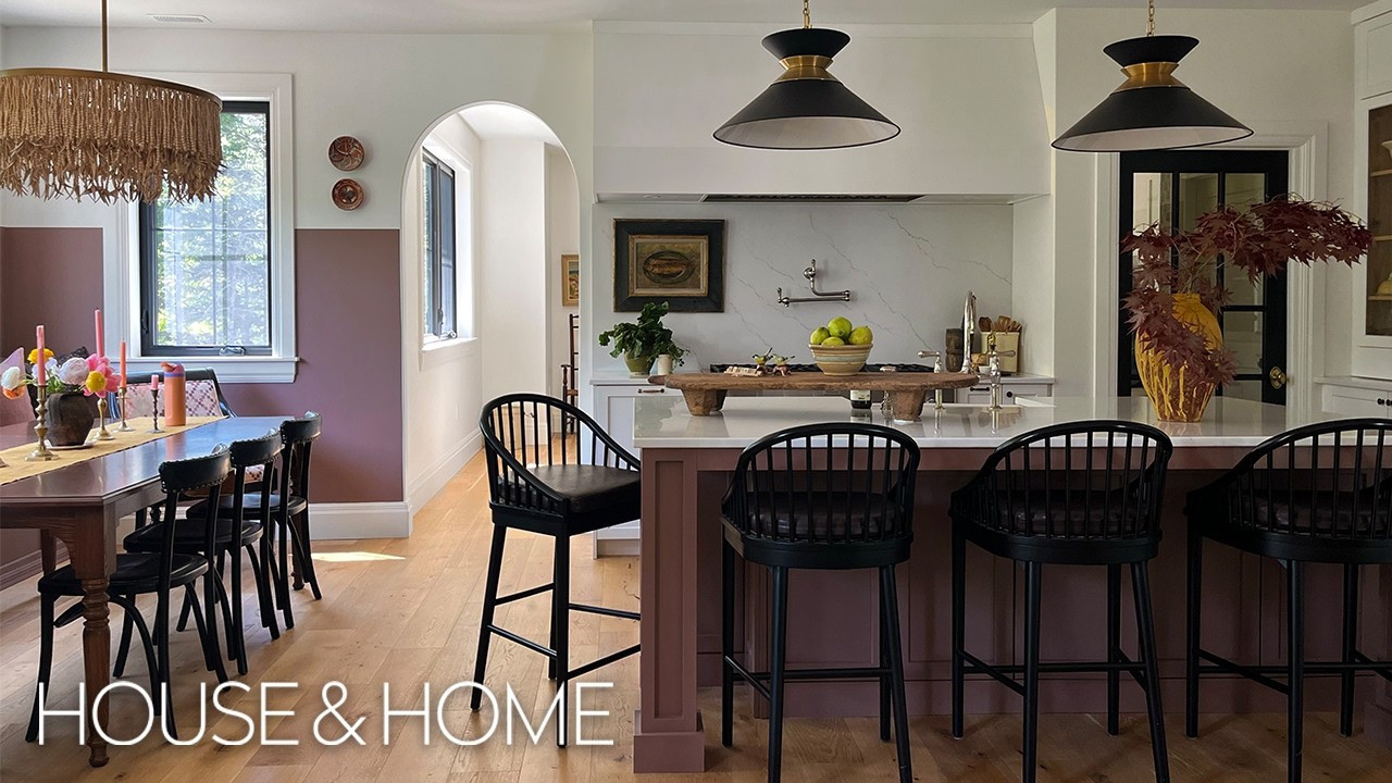 Antiques, Pattern and Warm Colour Bring Personality and Soul to This Nova Scotia Home