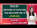 Soạn bài Nội dung và cách học của sách Ngữ văn 10 Ngữ văn 10 Cánh diều