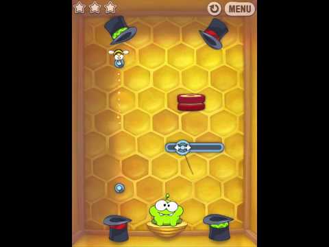 Cut the Rope 10-21 Walkthrough Buzz Box