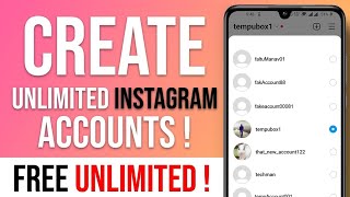 ফ্রি ইনকাম।।TRICKS - Create Unlimited Instagram Accounts 2025 | Useing Temp Mails।।