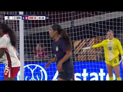 U.S. Rolls Past Rival | USWNT 3-0 Canada | International Friendly Highlights