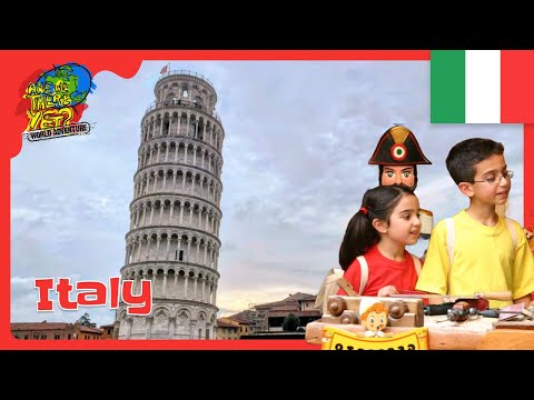 🇮🇹 Italy Adventures! Gladiators, Pinocchio & Climbing the Leaning Tower! ✨ @travelkidsTVSHow